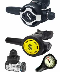 Scubapro Regulator Set: MK17 Evo (DIN Or Yoke) / S620 Ti / Octopus & Free Termo Gauge