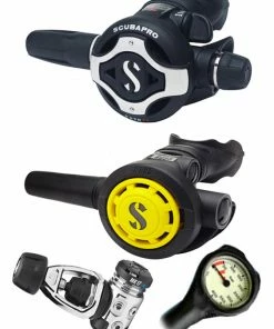 Scubapro Regulator Set: MK17 Evo (DIN Or Yoke) / S620 Ti / Octopus & Free Termo Gauge