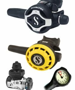 Scubapro Regulator Set: MK17 Evo (DIN Or Yoke) / S620 Ti / Octopus & Free Termo Gauge
