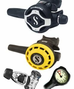 Scubapro Regulator Set: MK17 Evo (DIN Or Yoke) / S620 Ti / Octopus & Free Termo Gauge