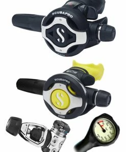Scubapro Regulator Set: MK17 Evo (DIN Or Yoke) / S620 Ti / Octopus & Free Termo Gauge