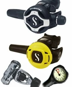 Scubapro Regulator Set: MK19 Evo (DIN Or Yoke) / S620 Ti / Octopus & Free Termo Gauge Regulator Sets 14 Scubapro Regulator Set: MK19 Evo (DIN Or Yoke) / S620 Ti / Octopus & Free Termo Gauge Regulator Sets