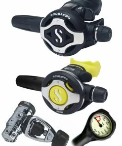 Scubapro Regulator Set: MK19 Evo (DIN Or Yoke) / S620 Ti / Octopus & Free Termo Gauge Regulator Sets 17 Scubapro Regulator Set: MK19 Evo (DIN Or Yoke) / S620 Ti / Octopus & Free Termo Gauge Regulator Sets