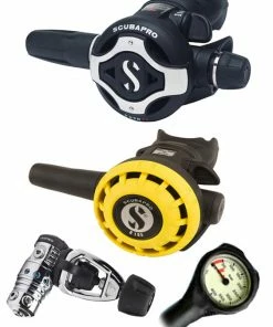 Scubapro Regulator Set: MK25 Evo (DIN Or Yoke) / S620 Ti / Octopus & Free Termo Gauge Regulator Sets