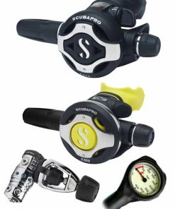 Scubapro Regulator Set: MK25 Evo (DIN Or Yoke) / S620 Ti / Octopus & Free Termo Gauge Regulator Sets