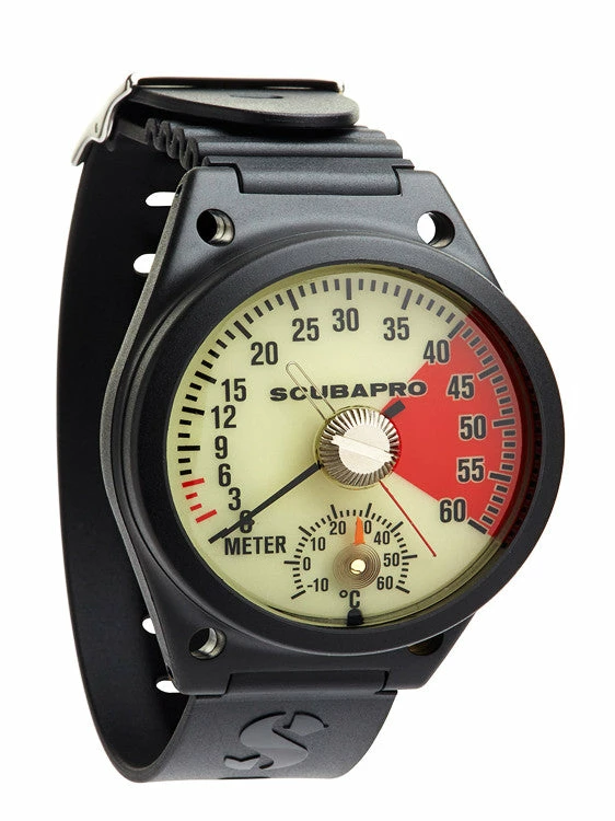 Scubapro Analogue Wrist Depth Gauge Gauges 3 Scubapro Analogue Wrist Depth Gauge Gauges