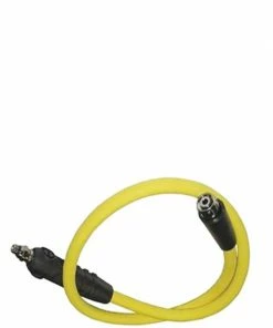 Scubapro Yellow Rubber Regulator Low Pressue (LP) Hose
