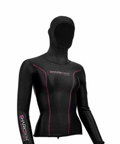 Sharkskin Chillproof Hooded Long Sleeve - Womens Vests & Undersuits
