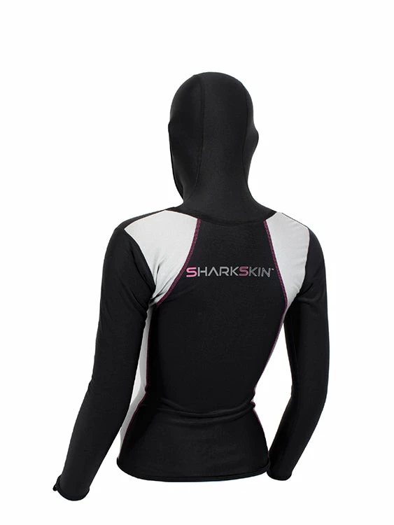 Sharkskin Chillproof Hooded Long Sleeve - Womens Vests & Undersuits 4 Sharkskin Chillproof Hooded Long Sleeve - Womens Vests & Undersuits