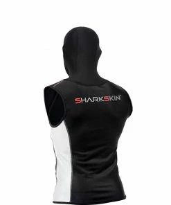 Sharkskin Chillproof Hooded Vest Full Zip - Mens Vests & Undersuits