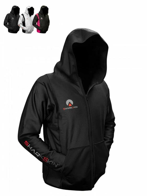 Sharkskin Thermal Wear Sharkskin Chillproof Jacket With Hood - Womens 3 Sharkskin Thermal Wear Sharkskin Chillproof Jacket With Hood - Womens