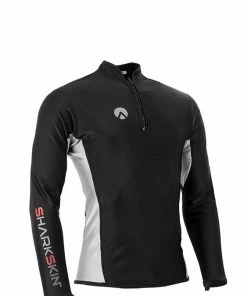 Sharkskin Chillproof Long Sleeve Chest Zip - Mens