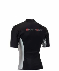 Sharkskin Chillproof Short Sleeve Chest Zip - Mens Vests & Undersuits