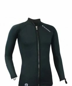 Sharkskin Chillproof Titanium Long Sleeve Full Zip - Mens Vests & Undersuits