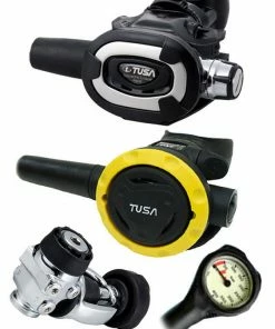 TUSA RS-681 Regulator Set: R-600 / S-81 / SS0001 Octopus & Free Termo Gauge Regulator Sets
