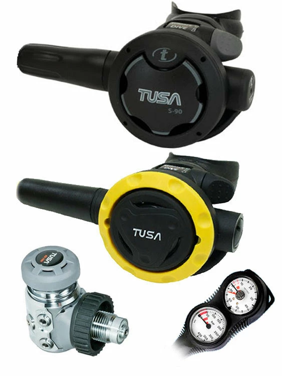 TUSA RS-790 Regulator Set: R-700 / S-90 / SS0001 Octopus & Free Termo Gauge Regulator Sets 6 TUSA RS-790 Regulator Set: R-700 / S-90 / SS0001 Octopus & Free Termo Gauge Regulator Sets
