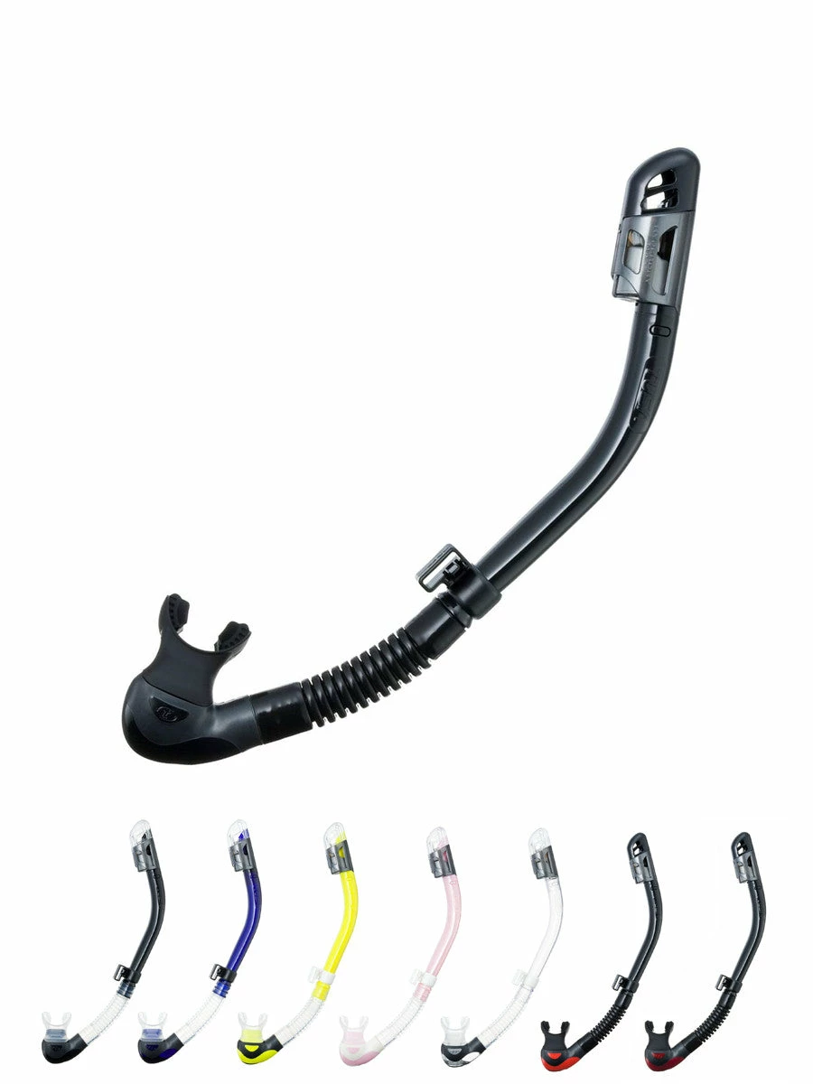 TUSA Hyperdry Elite II Dry Snorkel Snorkels 3 TUSA Hyperdry Elite II Dry Snorkel Snorkels