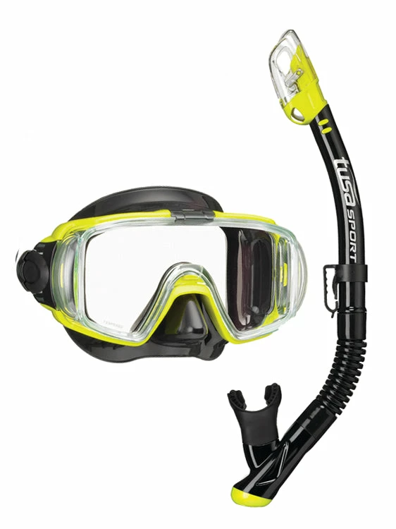 Snorkelling Sets TUSA Sport Visio Tri Ex Snorkeling Set 5 Snorkelling Sets TUSA Sport Visio Tri Ex Snorkeling Set