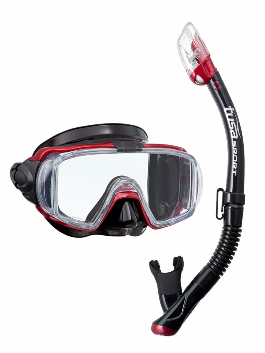 Snorkelling Sets TUSA Sport Visio Tri Ex Snorkeling Set 3 Snorkelling Sets TUSA Sport Visio Tri Ex Snorkeling Set