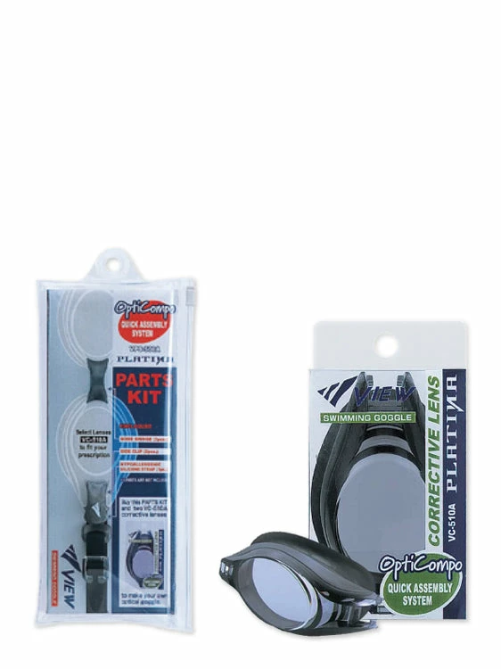 PADDLE, SURF & SWIM View Swim Platina Optical Swimming Goggles With Corrective Lenses 4 PADDLE, SURF & SWIM View Swim Platina Optical Swimming Goggles With Corrective Lenses