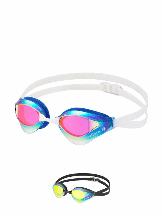 View Blade Orca Mirror Swipe Anti-Fog Swimming Goggles 3 View Blade Orca Mirror Swipe Anti-Fog Swimming Goggles