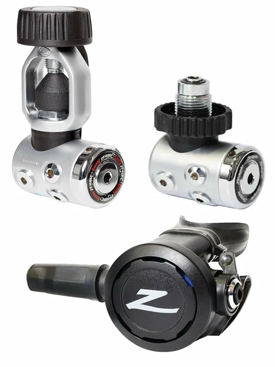 Regulators Zeagle Envoy II Regulator Set 3 Regulators Zeagle Envoy II Regulator Set