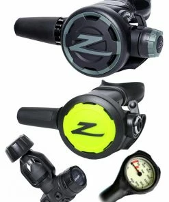 Zeagle F8 Regulator Set (DIN Or Yoke) & Free Termo Gauge Regulator Sets
